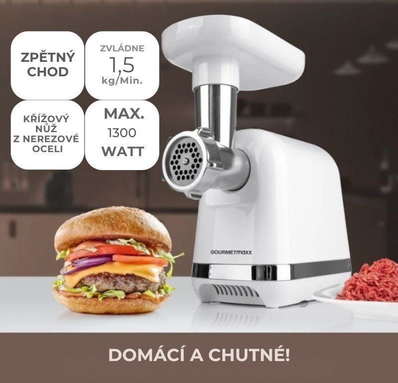 GOURMETmaxx Elektrický mlýnek na maso Cuisine Edition 13440 3